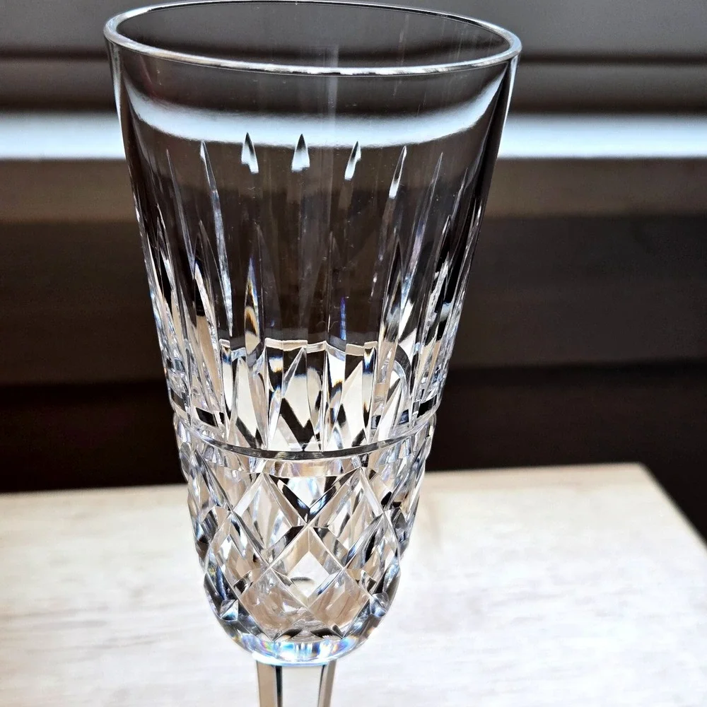 Waterford‎ Crystal Champagne Flute Baltray 7.25